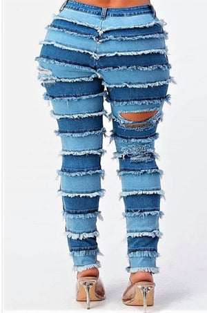 Patch Work Jeans