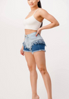 Daisy Denim Shorts