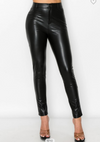 Black Faux Leather pants